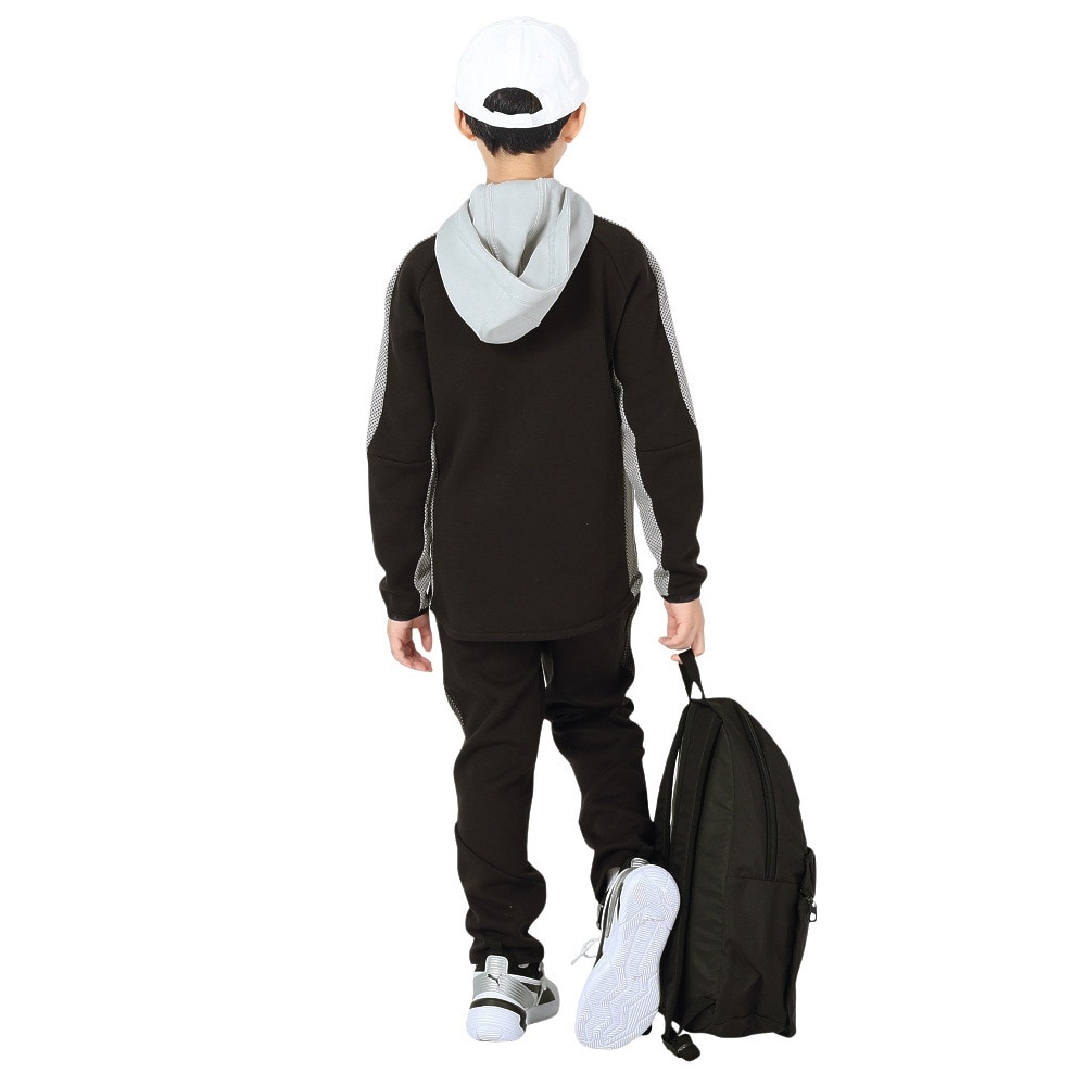 プーマ（PUMA）（キッズ）キッズ ボーイズ EVOSTRIPE フーデッド ジャケット 678505 14 GRY
