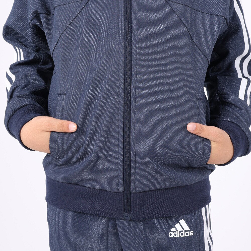 アディダス（キッズ）ティロ デニム ダブルニット レギュラーフィット トラックジャケット IJM11-IK7374