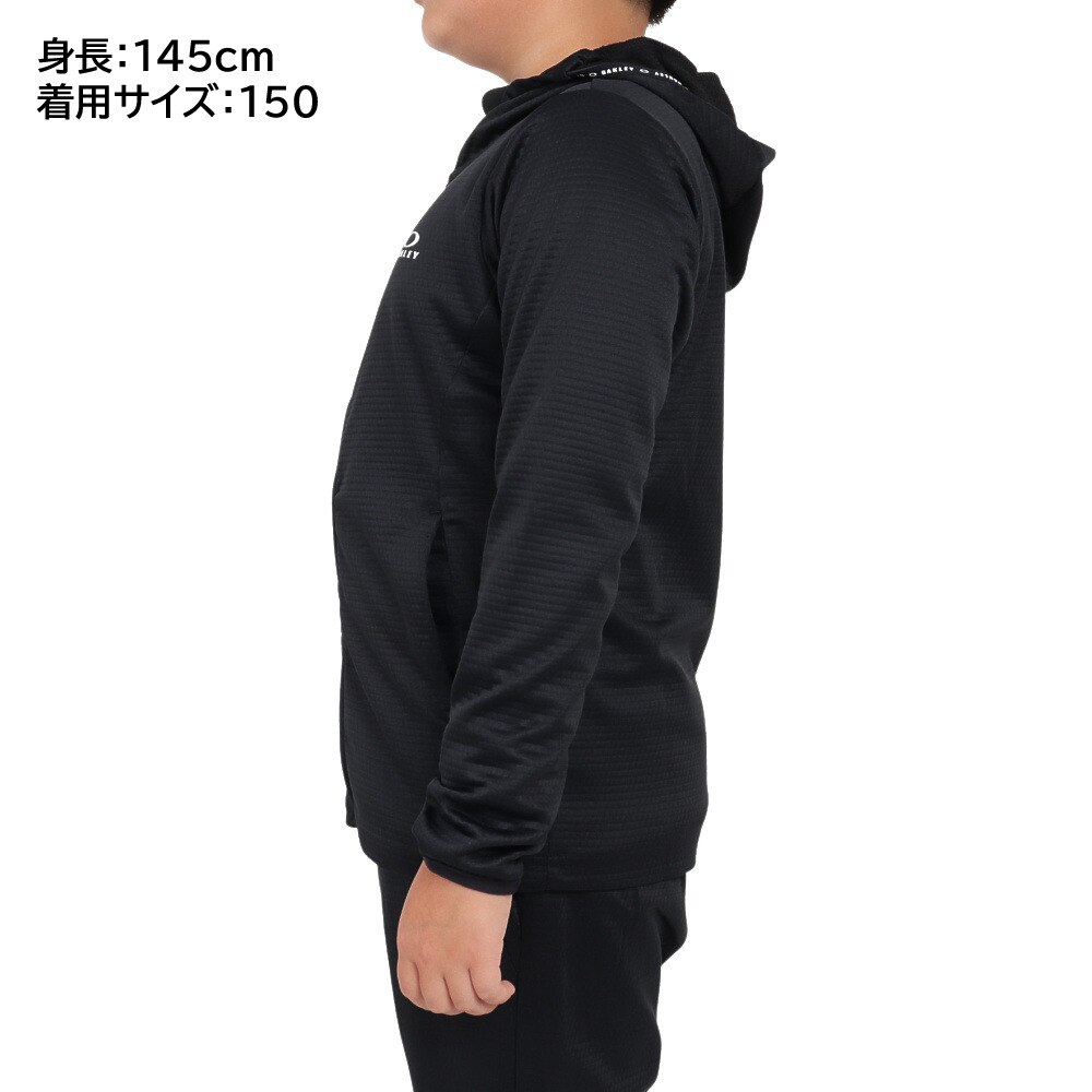 オークリー（OAKLEY）（キッズ）ジャケット キッズ Enhance Grid フリースジャケット Ytr 6.0 FOA405760-02E