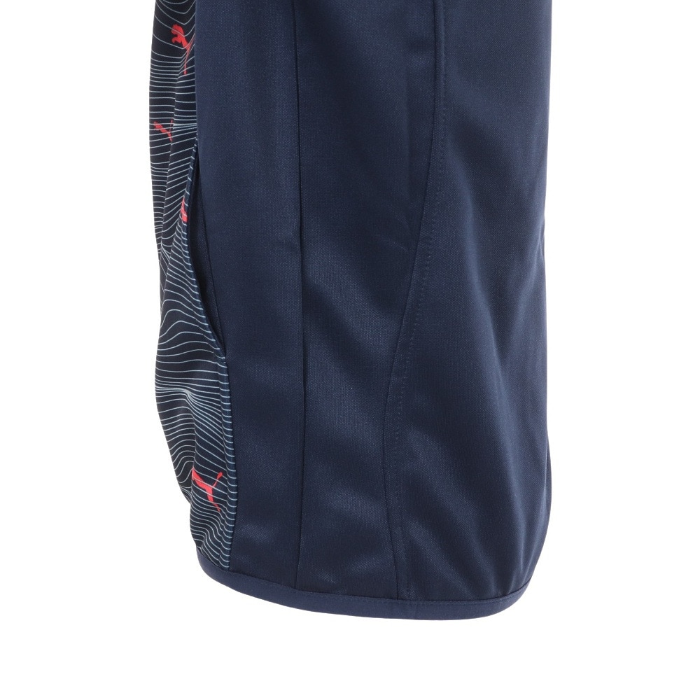 プーマ（PUMA）（キッズ）ジャージ ジュニア ACTIVE SPORTS ポリ フルジップ フーデッドジャケット ネイビー 681355 14 NVY
