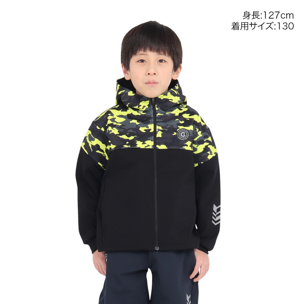 ジローム（GIRAUDM）（キッズ）ジュニア WIND-X ジャケット WU4F0019-TR853-GRSD BKXYL