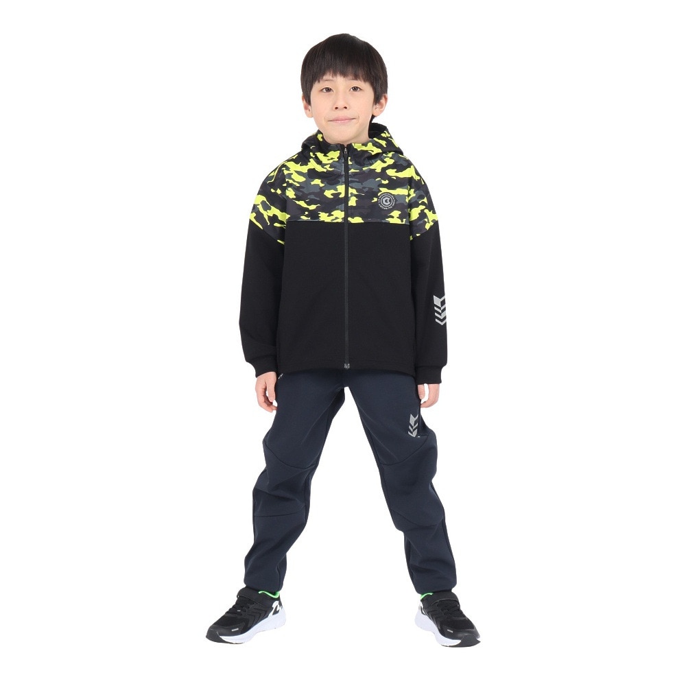 ジローム（GIRAUDM）（キッズ）ジュニア WIND-X ジャケット WU4F0019-TR853-GRSD BKXYL