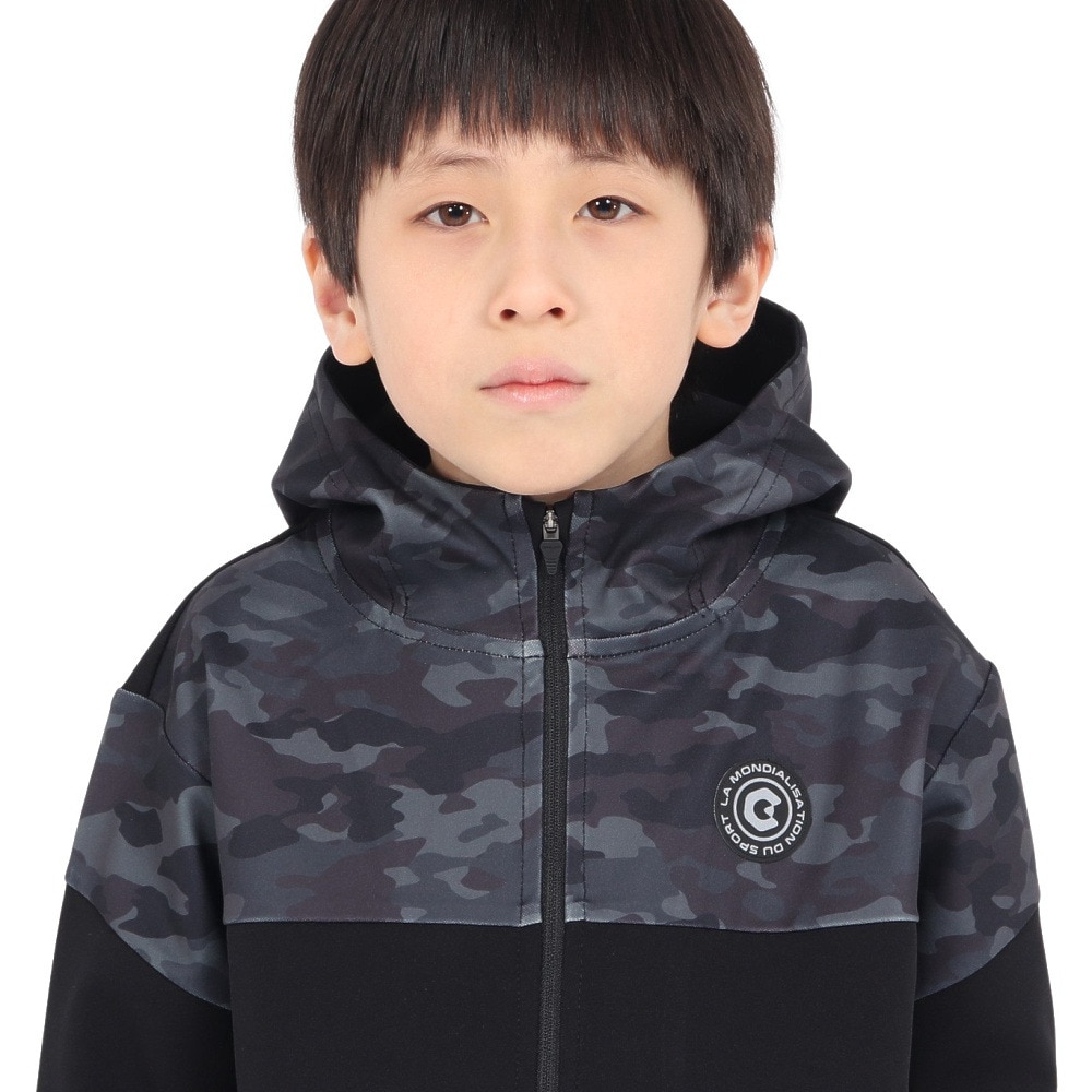 ジローム（GIRAUDM）（キッズ）ジュニア WIND-X ジャケット WU4F0019-TR853-GRSD BLK