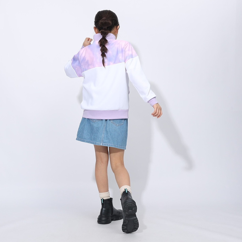 ジローム（GIRAUDM）（キッズ）ジュニア YA wovenconbi wu ジャケット WU4F0047-TR853-GRES WHT