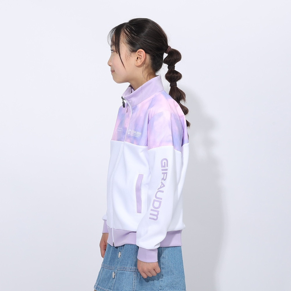 ジローム（GIRAUDM）（キッズ）ジュニア YA wovenconbi wu ジャケット WU4F0047-TR853-GRES WHT