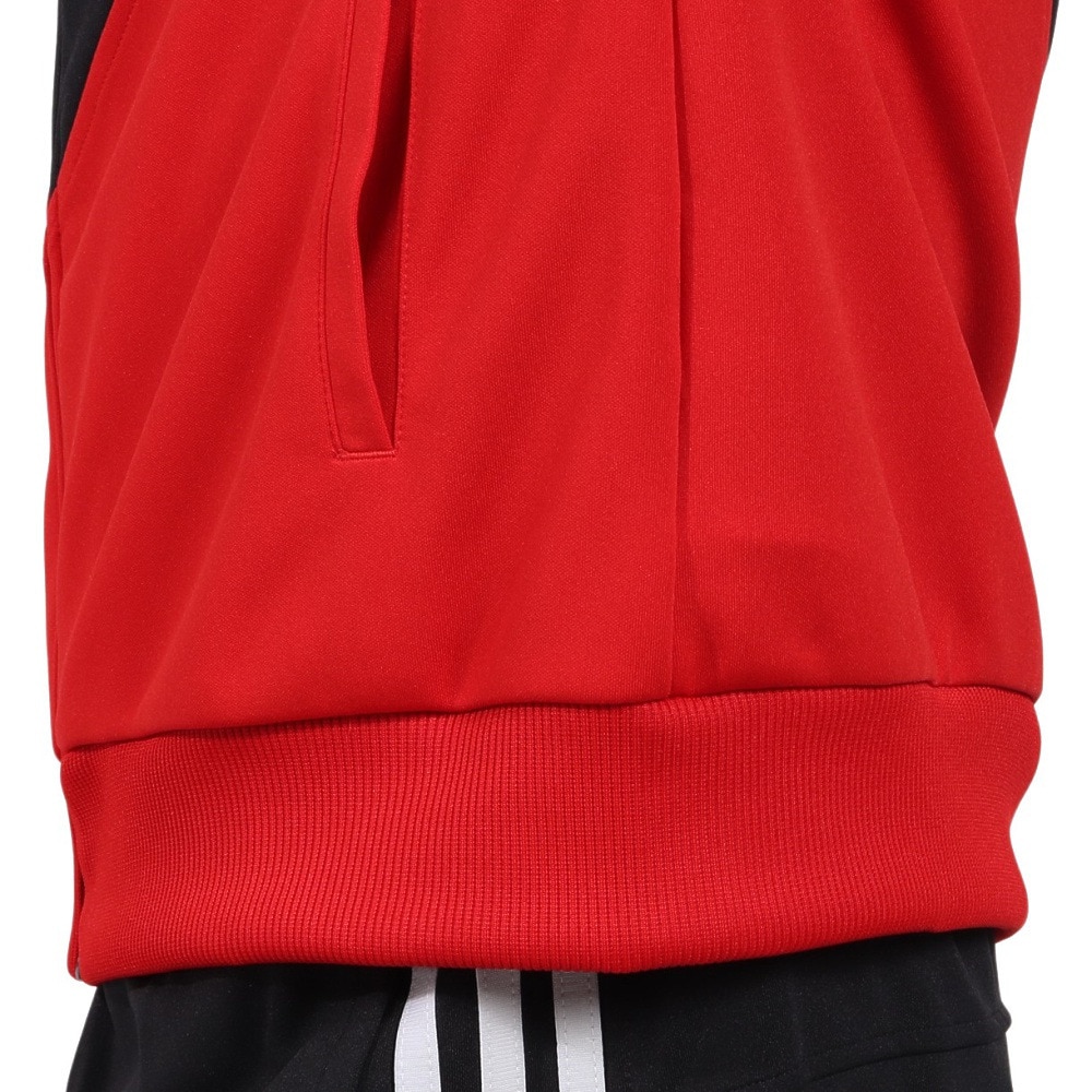 アディダス（adidas）（キッズ）ジュニア マストハブ ルーズフィット カラーブロック ダブルニット トラックトップ ジャケット KPX86-JP4893