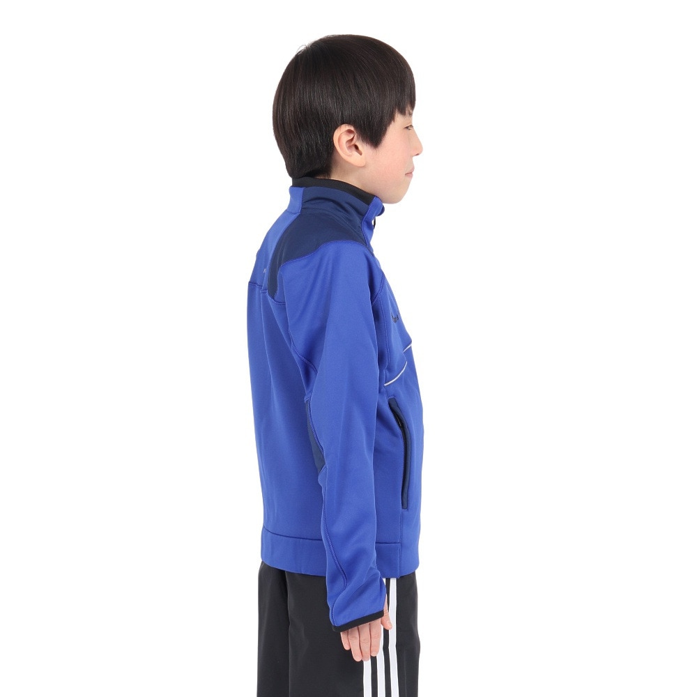 アディダス（adidas）（キッズ）ジュニア スタンダード.1 レギュラーフィット AEROREADY ウォームトラックトップ ジャケット  KWY43-JH1090