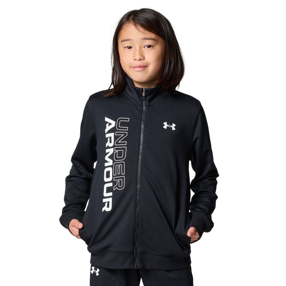 アンダーアーマー（UNDER ARMOUR）（キッズ）トラックジャケット 6001353 001