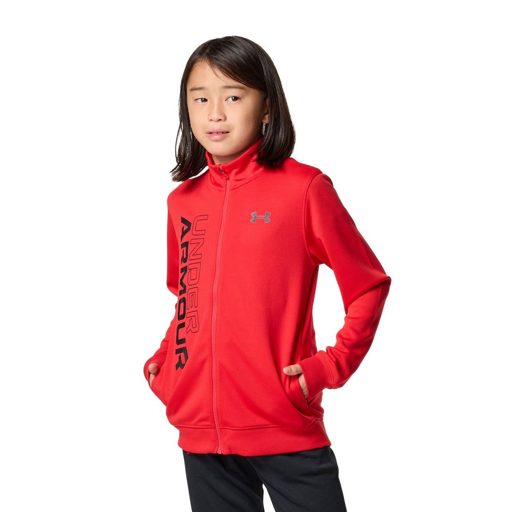 アンダーアーマー（UNDER ARMOUR）（キッズ）トラックジャケット 6001353 600