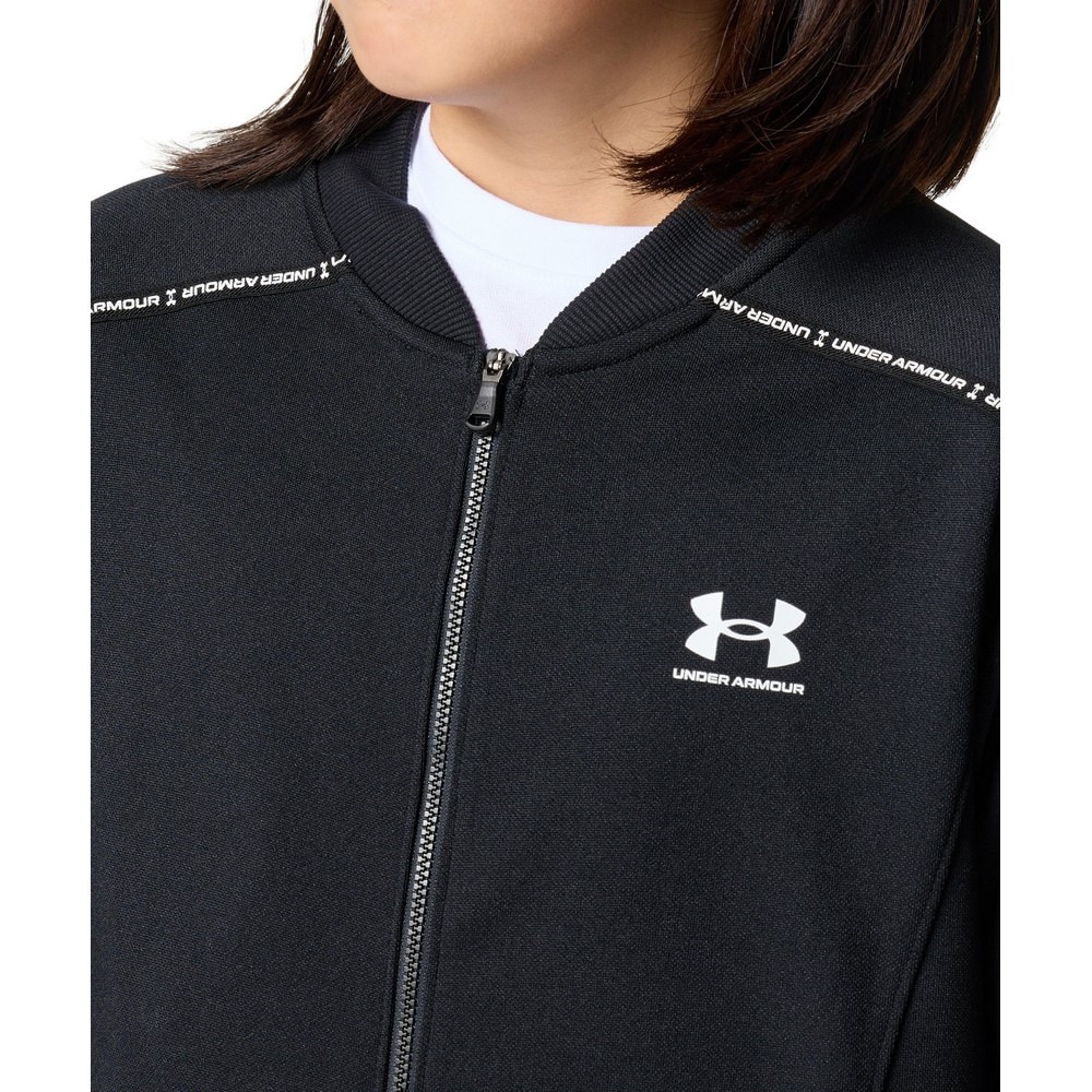 アンダーアーマー（UNDER ARMOUR）（キッズ）トラック ノベルティ ジャケット 6001355 001