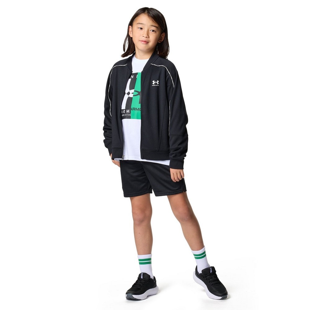アンダーアーマー（UNDER ARMOUR）（キッズ）トラック ノベルティ ジャケット 6001355 001
