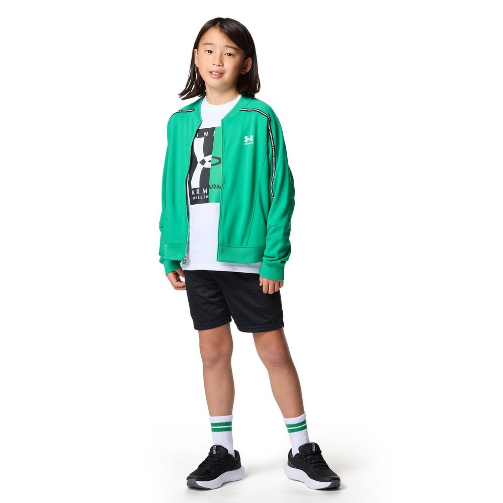 アンダーアーマー（UNDER ARMOUR）（キッズ）トラック ノベルティ ジャケット 6001355 340