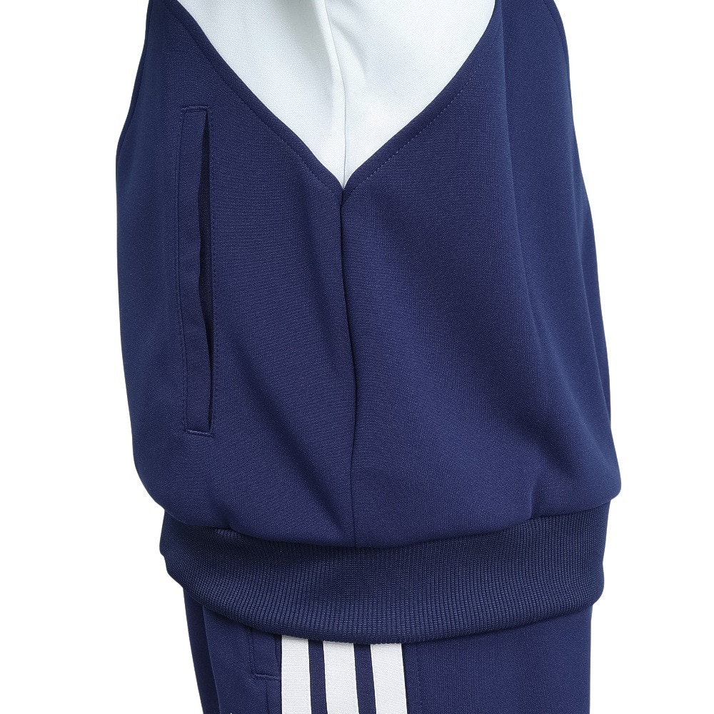 アディダス（adidas）（キッズ）ジュニア マストハブ ルーズフィット カラーブロック ダブルニット トラックトップ ジャケット KPX86-JP4895