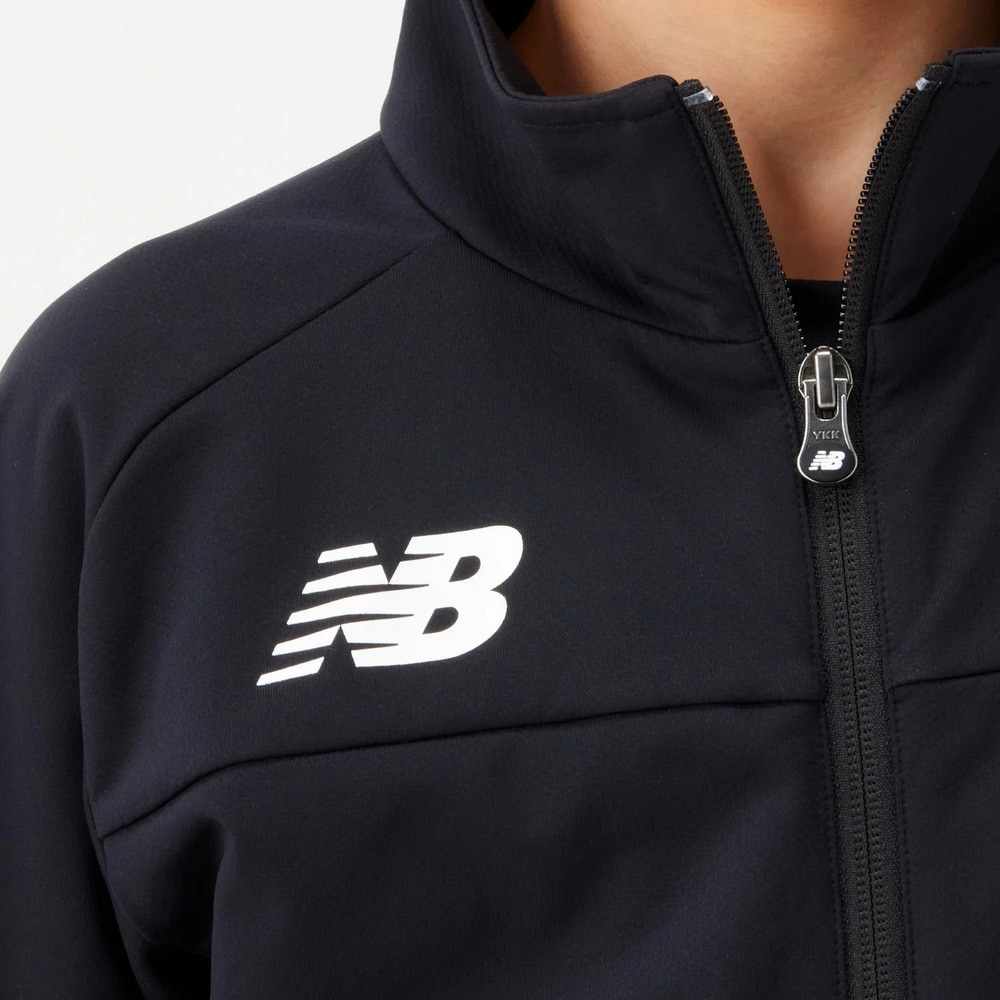 ニューバランス（new balance）（キッズ）フルジップ ジャージ ジャケット ABJ45290BK