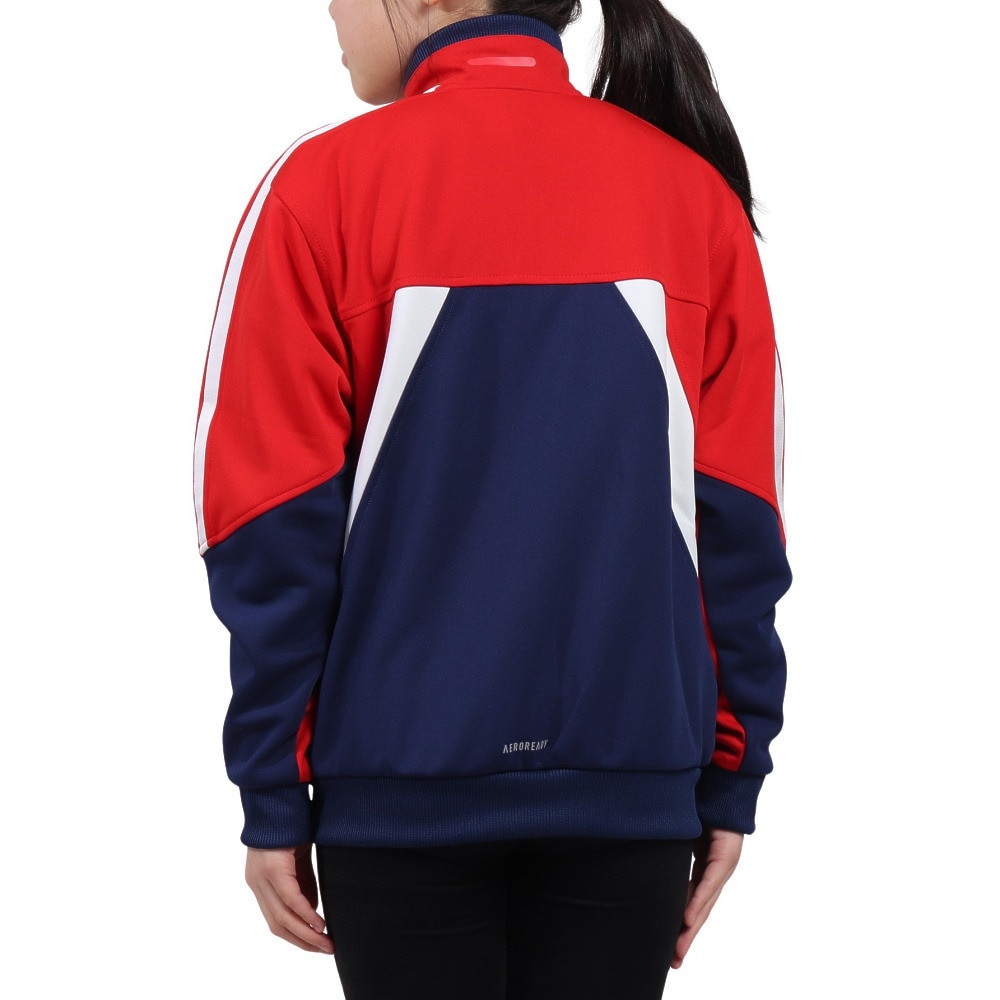 アディダス（adidas）（キッズ）キッズ エッセンシャルズ カラーブロック WU ジャケット KCE61-JM4508