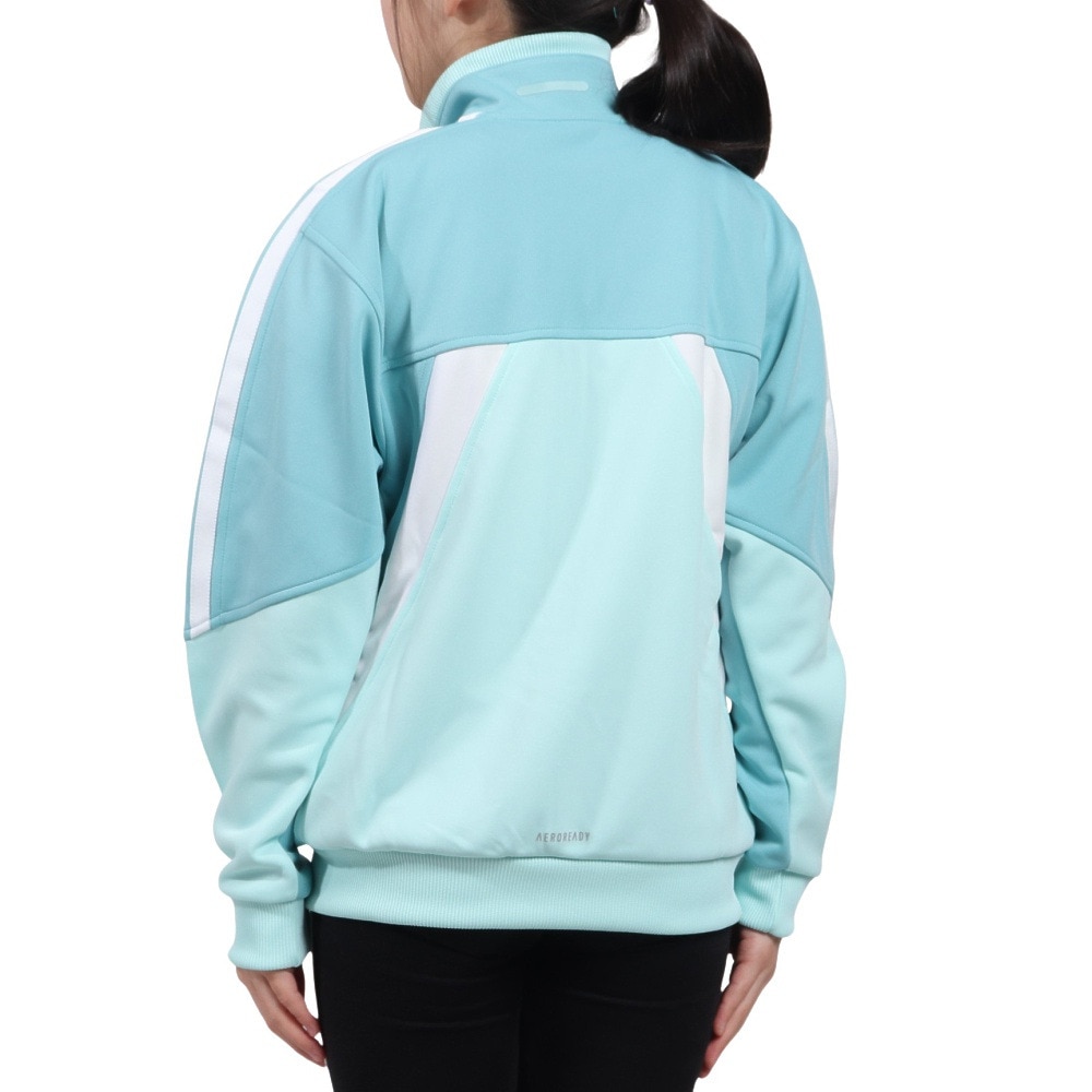 アディダス（adidas）（キッズ）キッズ エッセンシャルズ カラーブロック WU ジャケット KCE61-JM4509