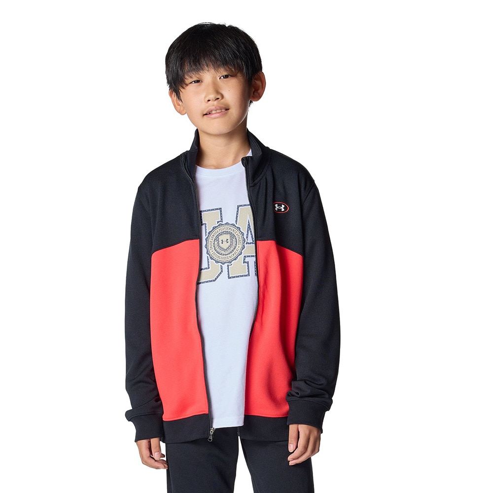 アンダーアーマー（UNDER ARMOUR）（キッズ）トラックジャケット 6007823 001