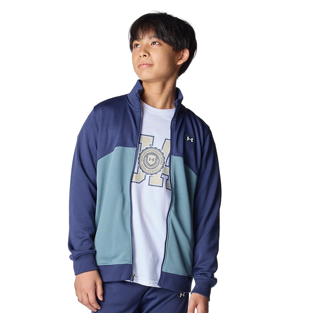アンダーアーマー（UNDER ARMOUR）（キッズ）トラックジャケット 6007823 403