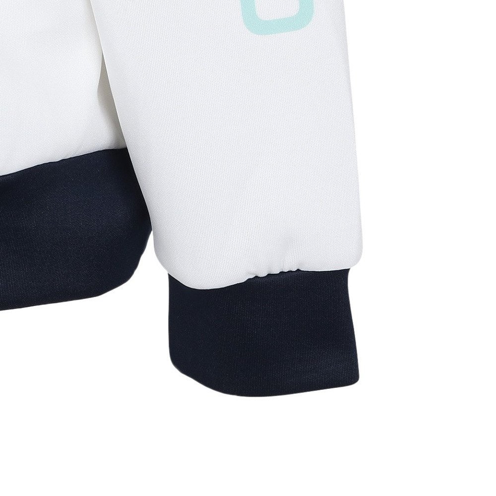 ジローム（GIRAUDM）（キッズ）ジュニア ドライプラス BLISTER ウォームアップ ジャケット WU5F0023-TR853-GRES WHT