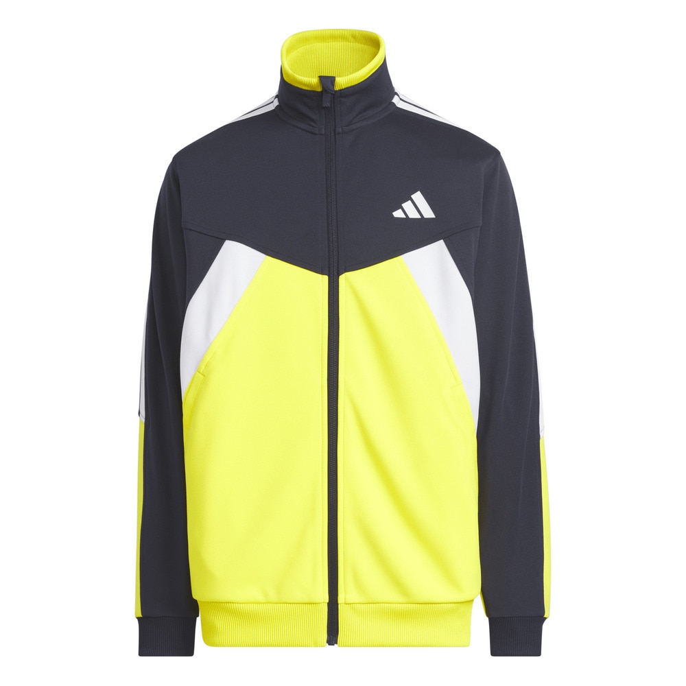 アディダス（adidas）（キッズ）エッセンシャルズ カラーブロック WU ジャケット KCE61-JZ8695