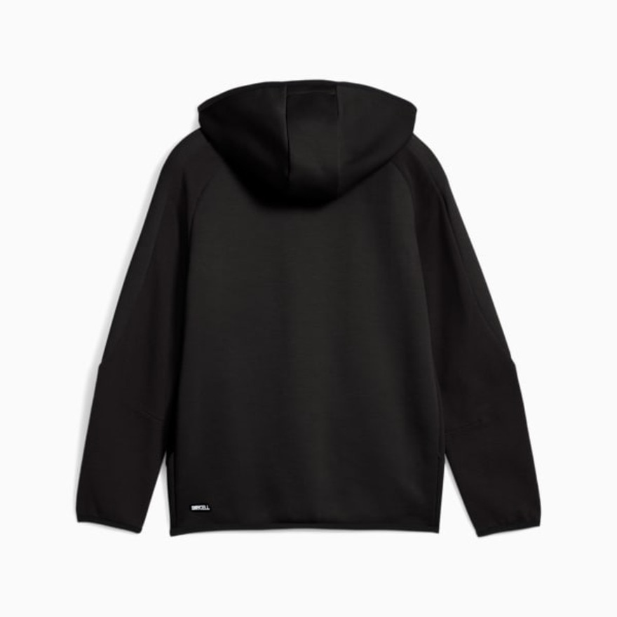 プーマ（PUMA）（キッズ）エヴォストライプ フルジップ フーディ 691131 01 BLK