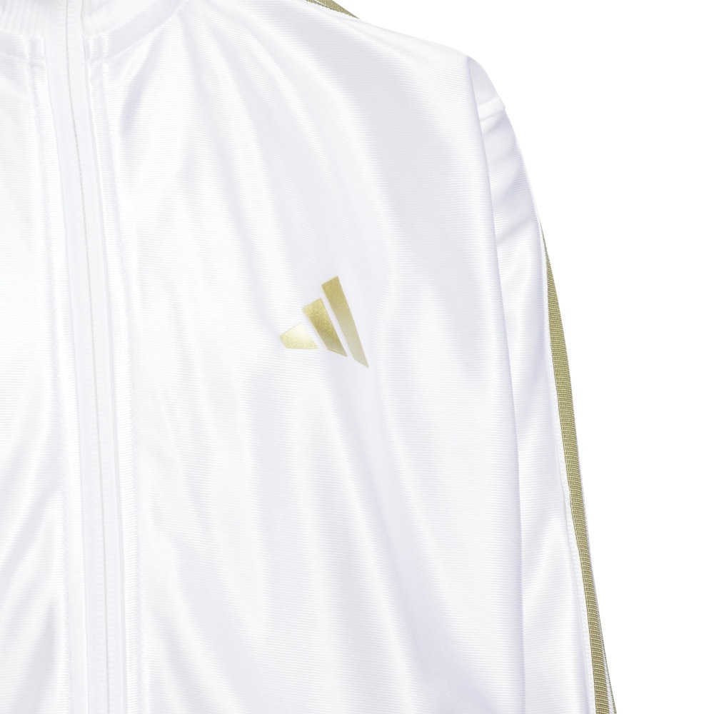 アディダス（adidas）（キッズ）キッズ STADIUM GOLD ルーズフィット トリコット ウォームアップ ジャケット IS068-JZ3522