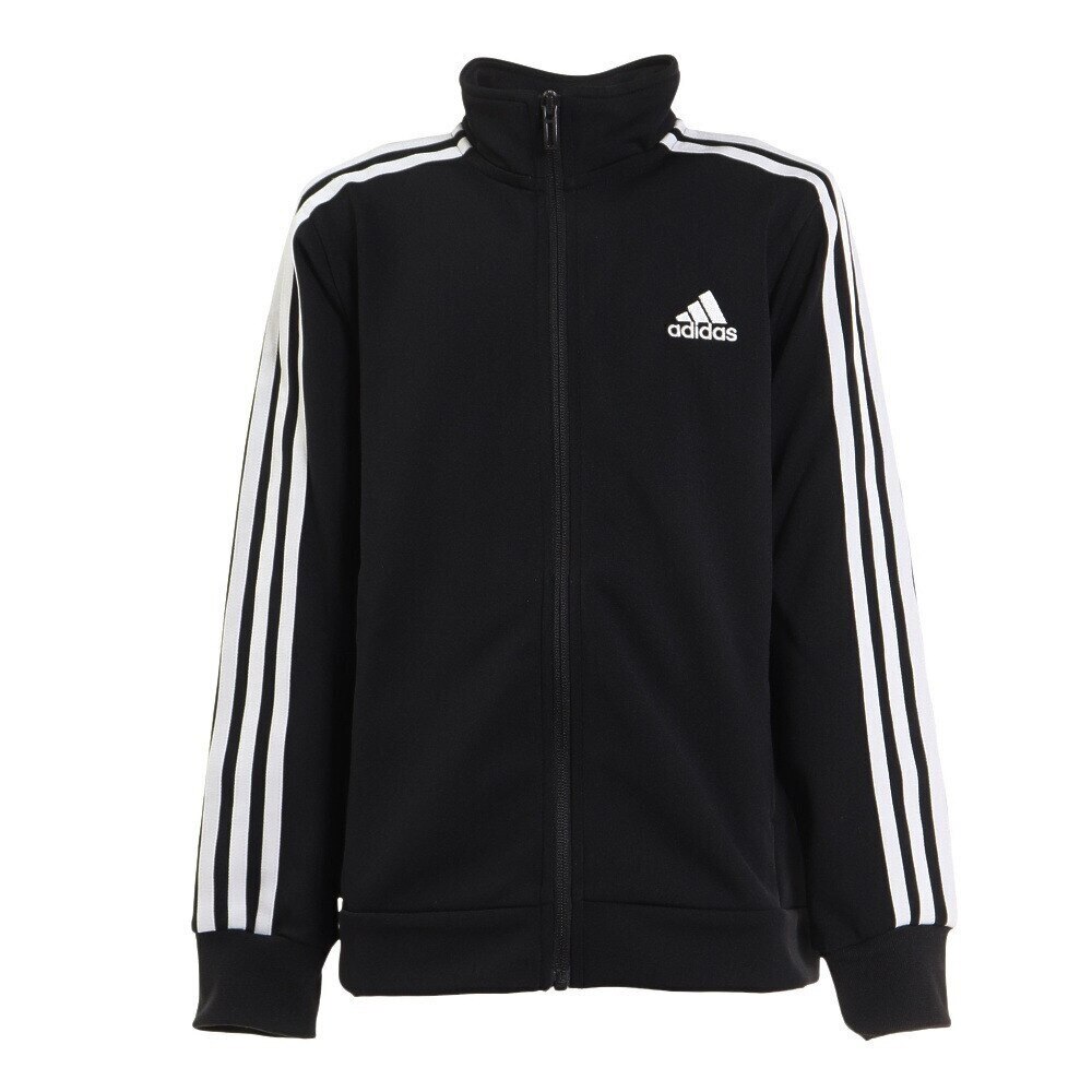 アディダス（adidas）（キッズ）ジャージ 上下セット ジュニア ボーイズ MH 3ストライプウォームアップ 上下セット BUH31-IA6507/BUH32-IA6509