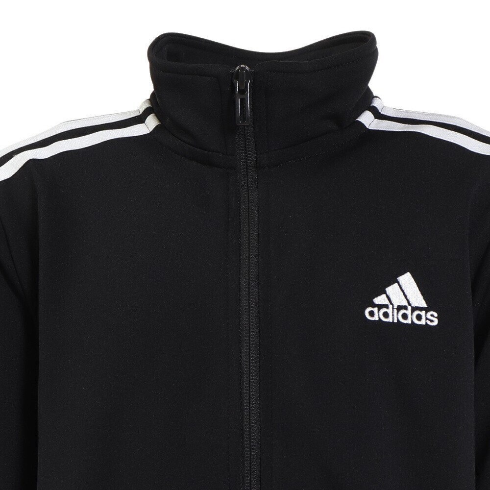 アディダス（adidas）（キッズ）ジャージ 上下セット ジュニア ボーイズ MH 3ストライプウォームアップ 上下セット BUH31-IA6507/BUH32-IA6509