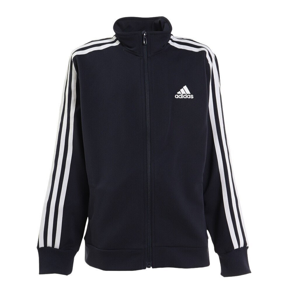 アディダス（adidas）（キッズ）ジャージ 上下セット ジュニア ボーイズ MH 3ストライプウォームアップ 上下セット BUH31-IA6508/BUH32-IA6510