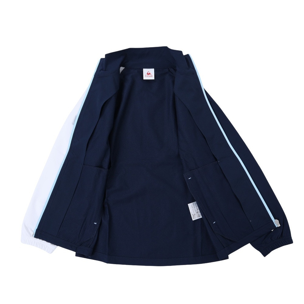 ルコック スポルティフ（le coq sportif）（キッズ）ジャージ  ガールズ クロスジャケット QMJPJF21XB NVY