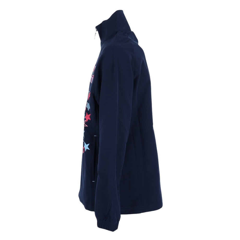 ルコック スポルティフ（le coq sportif）（キッズ）ジャージ  ガールズ クロスジャケット QMJPJF21XB NVY