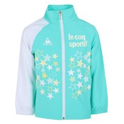 ルコック スポルティフ（le coq sportif）（キッズ）ジャージ ガールズ クロスジャケット QMJPJF21XB SIG