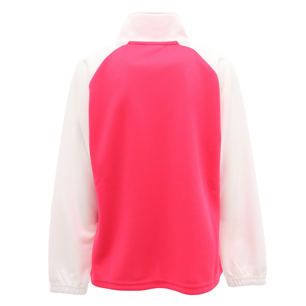 ルコックスポルティフ（lecoqsportif）（キッズ）ジャージ ガールズ ウォームアップジャケット QMJPJF32XB FPK★★★