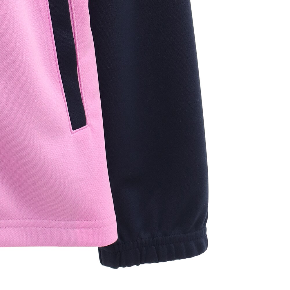ルコック スポルティフ（Lecoq Sportif）（キッズ）ジャージ ガールズ ウォームアップジャケット QMJPJF32XB GPL
