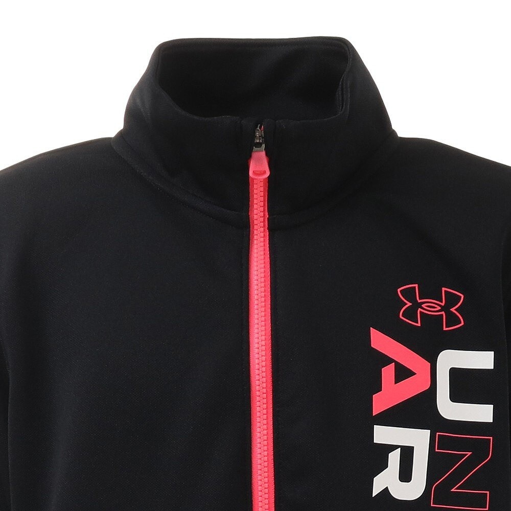 アンダーアーマー（UNDER ARMOUR）（キッズ）ジャージ ガールズ トラックジャケット 1364233 001