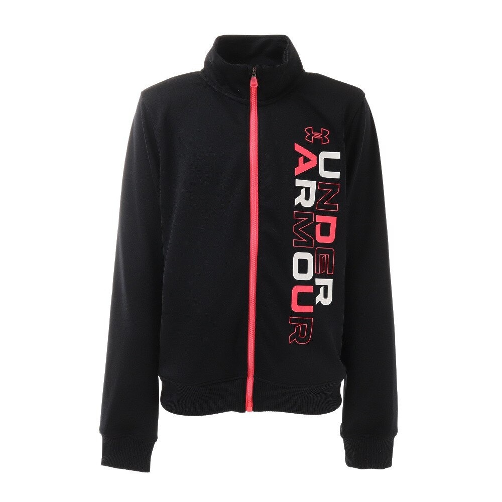 アンダーアーマー（UNDER ARMOUR）（キッズ）ジャージ ガールズ トラックジャケット 1364233 001