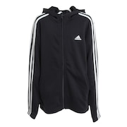 アディダス（adidas）（キッズ）ジャージ ジュニア エッセンシャルズ 3ストライプス パーカー BF579-GQ8356