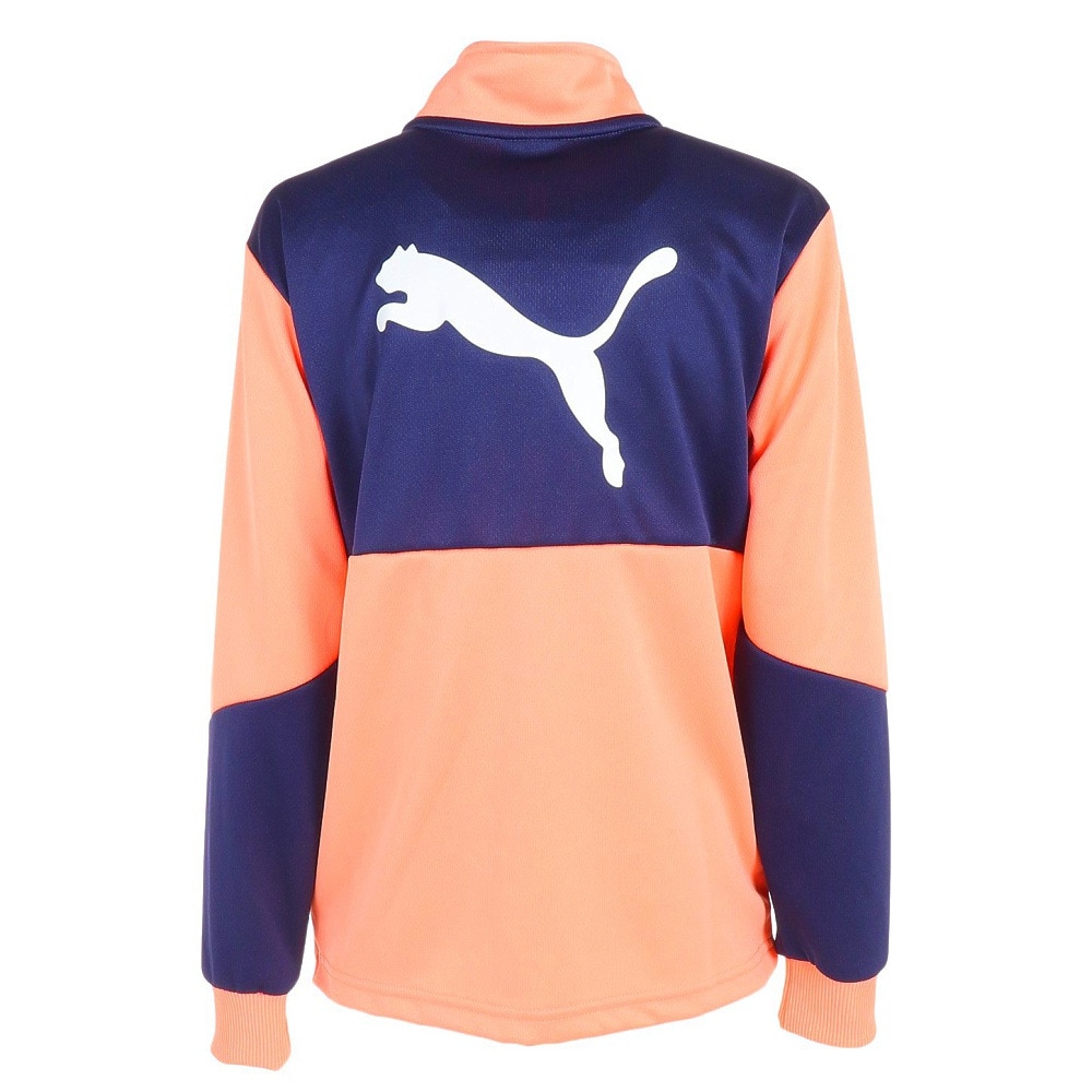 プーマ（PUMA）（キッズ）ジャージ キッズ 女の子 ガールズ ACTIVEジャケット 670746 28 SPNK
