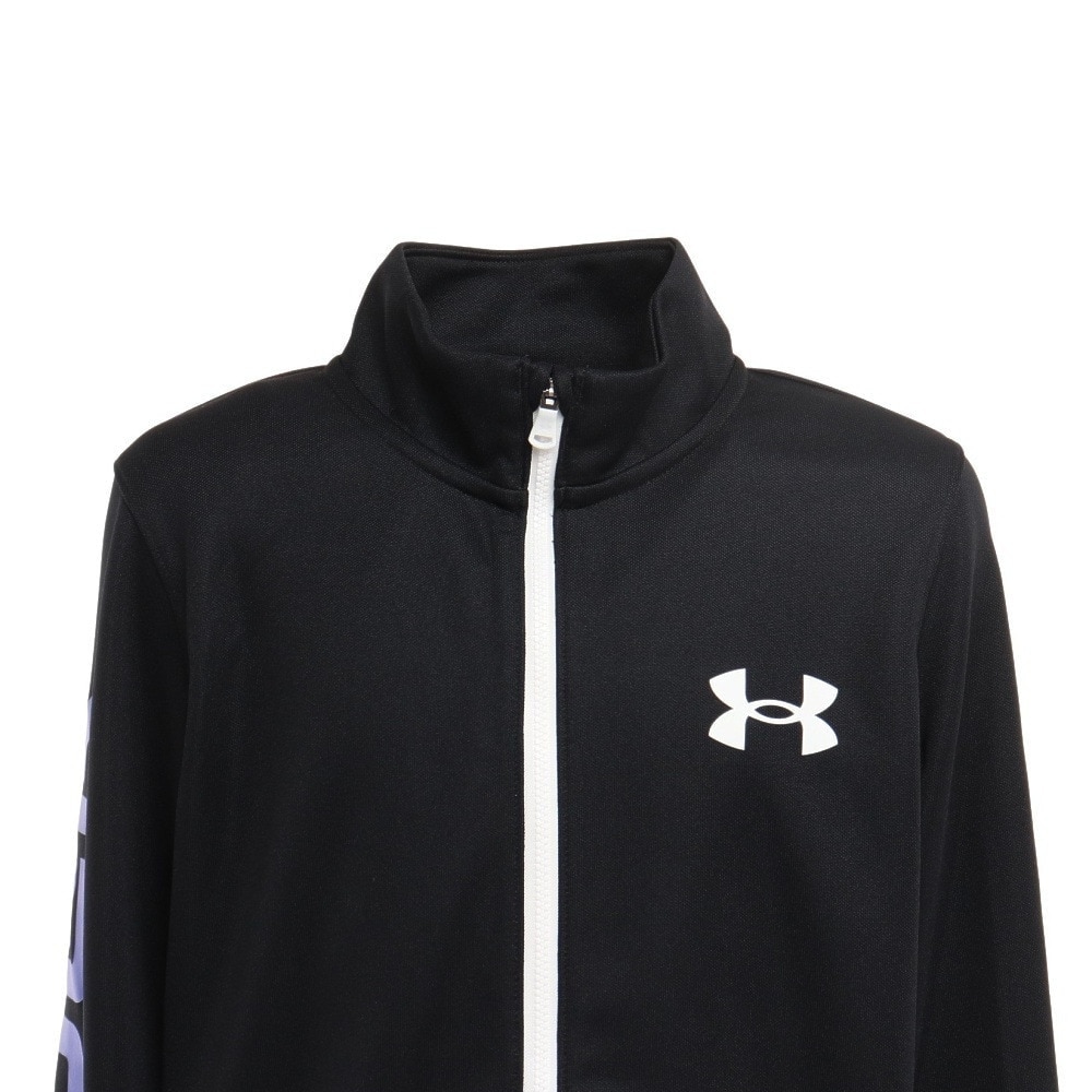 アンダーアーマー（UNDER ARMOUR）（キッズ）ジャージ レディース ガールズ トラックジャケット 1368591 002