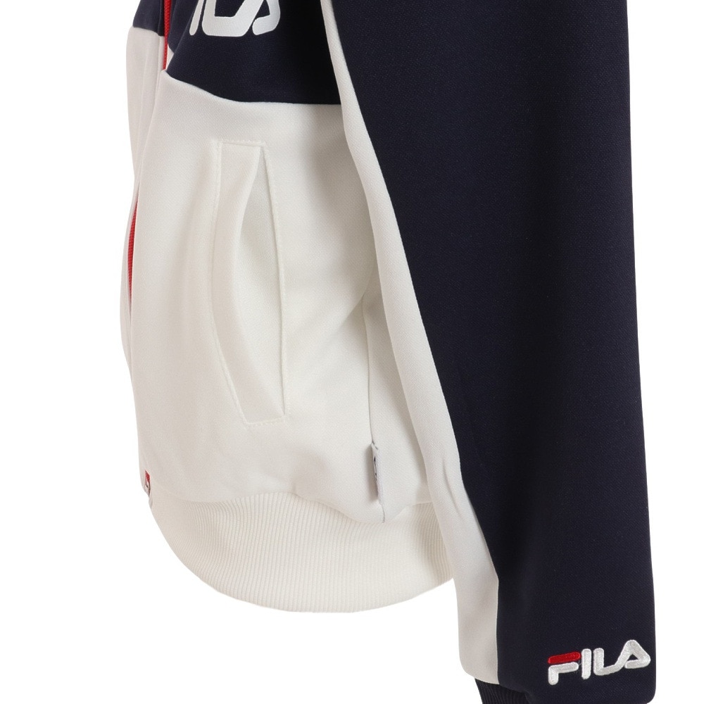 フィラ（FILA）（キッズ）ガールズウォームシャツ 113-709 NV