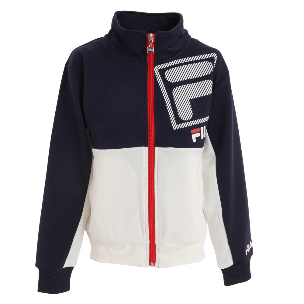 フィラ（FILA）（キッズ）ガールズウォームシャツ 113-709 NV