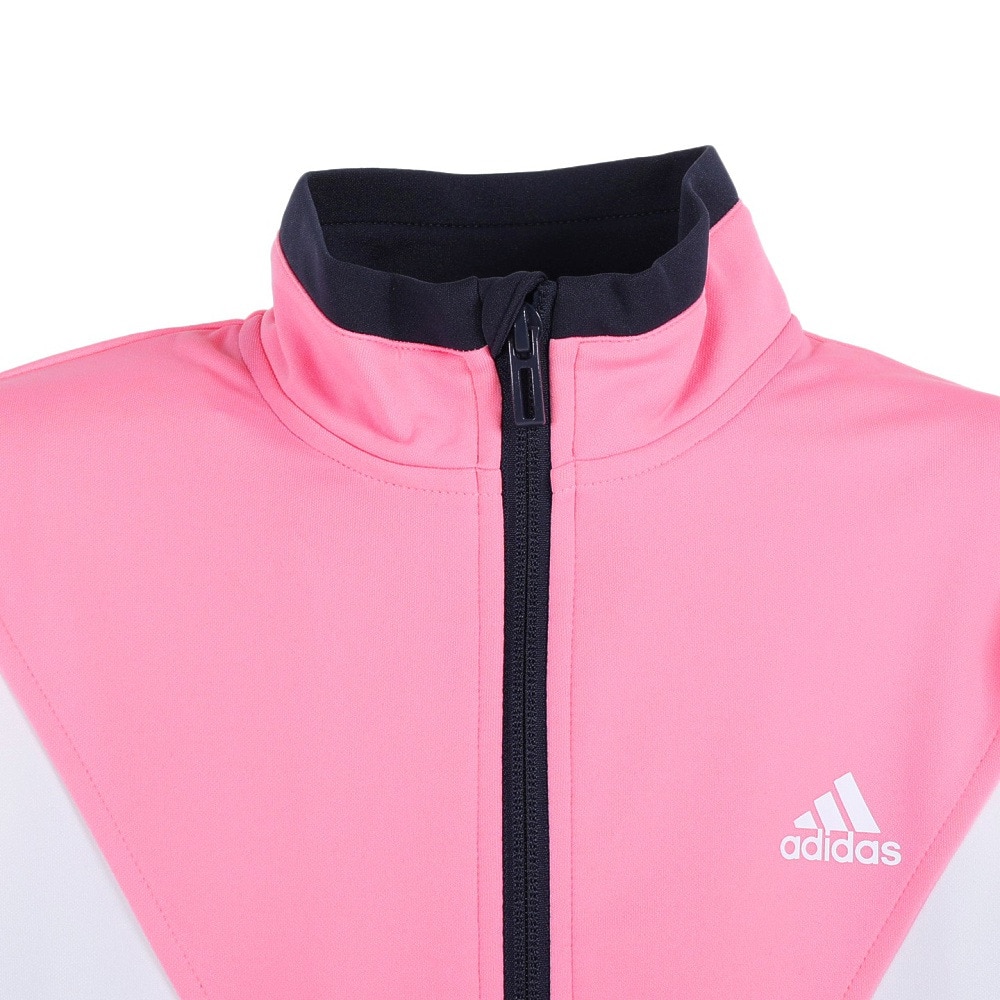 アディダス（adidas）（キッズ）ジャージ キッズ ガールズ カラーブロック レギュラーフィット BUK58-IB0262