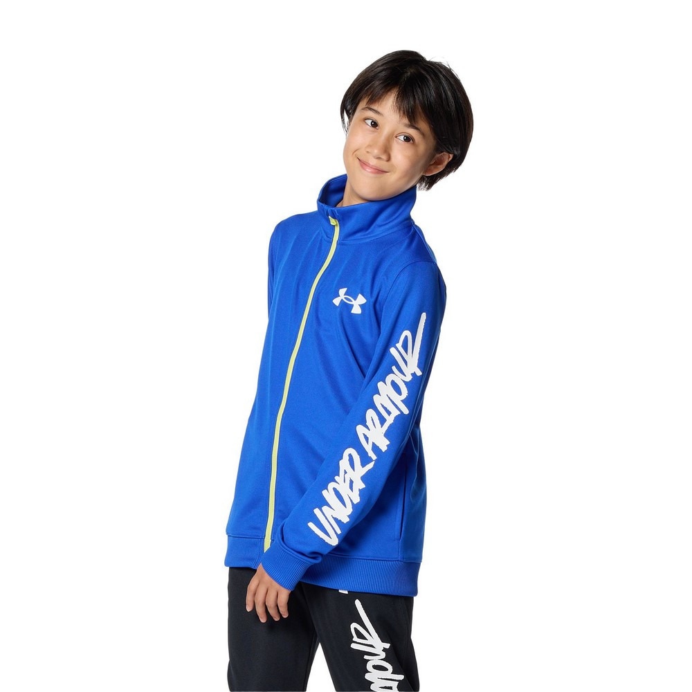 アンダーアーマー（UNDER ARMOUR）（キッズ）ジャケット キッズ  トラックジャケット 1378280 400