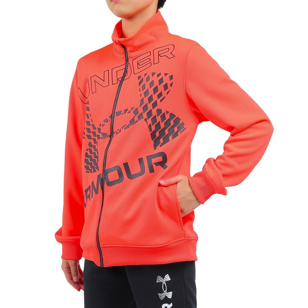 アンダーアーマー（UNDER ARMOUR）（キッズ）ジュニア トラックジャケット 1384688 820