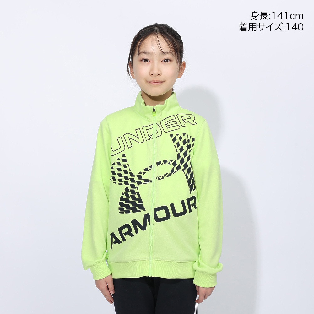 アンダーアーマー（UNDER ARMOUR）（キッズ）トラックジャケット 1384688 304