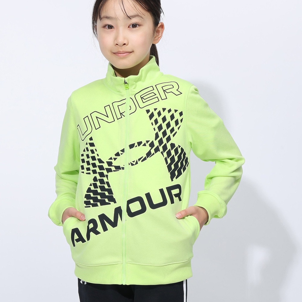 アンダーアーマー（UNDER ARMOUR）（キッズ）トラックジャケット 1384688 304