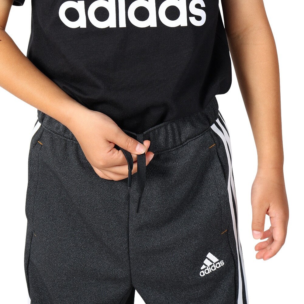 アディダス（adidas）（キッズ）ジャージ キッズ デニムルック ダブルニットトラックパンツ DKH25-HZ8599