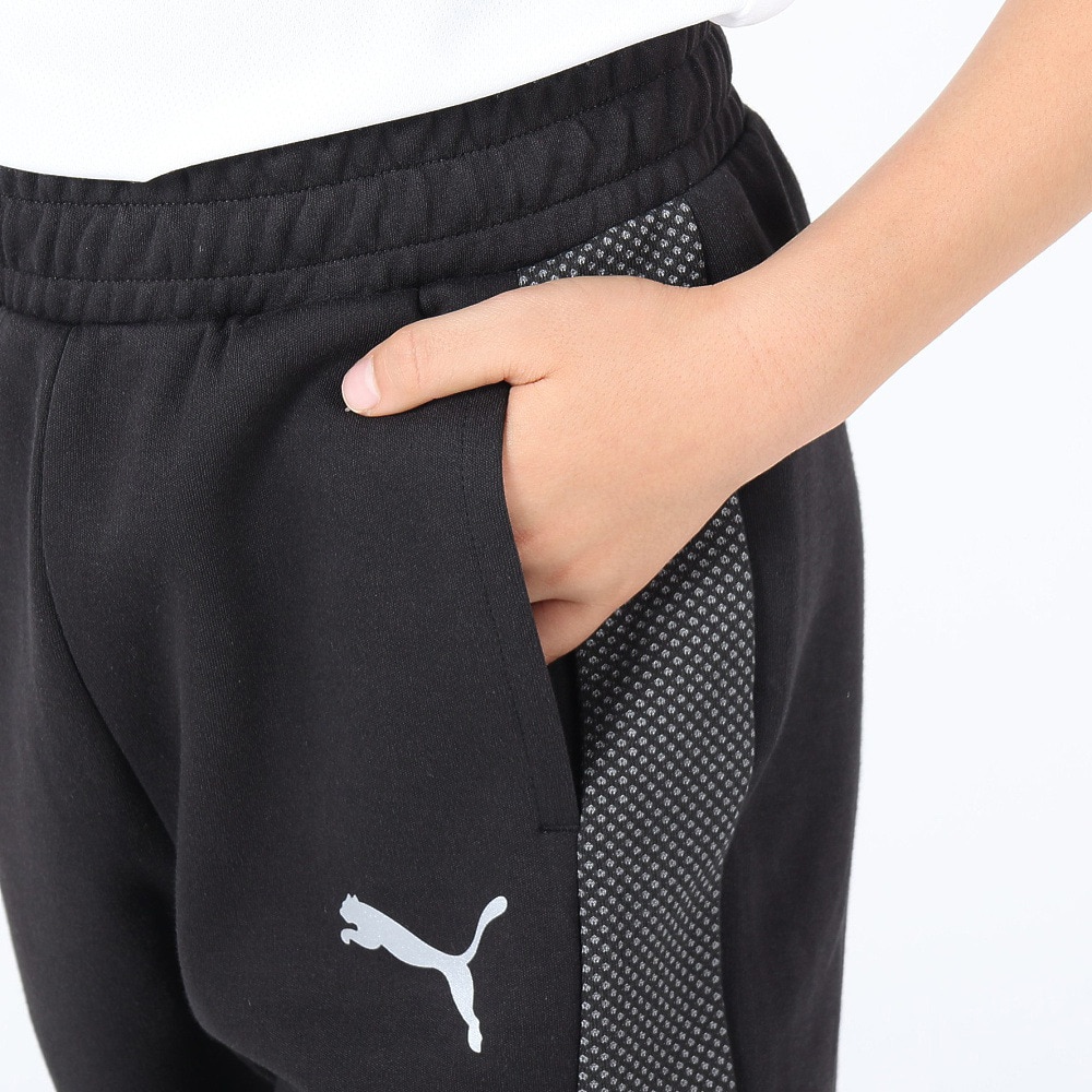 プーマ（PUMA）（キッズ）キッズ ボーイズ EVOSTRIPE パンツ 678502 01 BLK