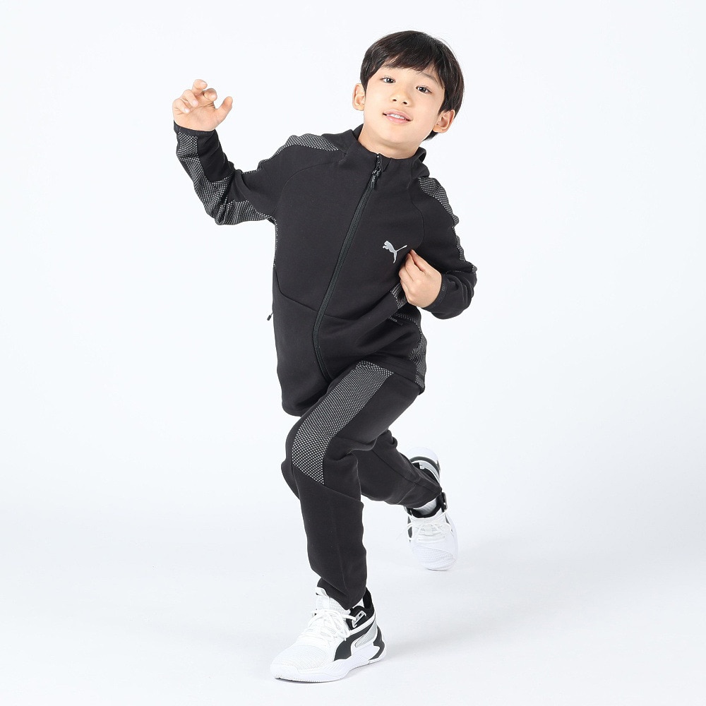 プーマ（PUMA）（キッズ）キッズ ボーイズ EVOSTRIPE パンツ 678502 01 BLK