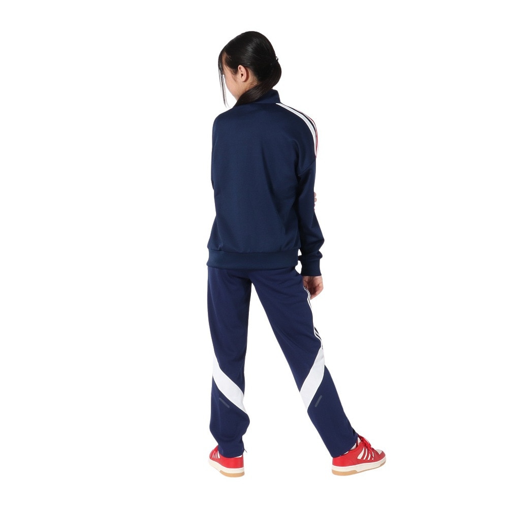 アディダス（adidas）（キッズ）キッズ マストハブ レギュラーフィット カラーブロック ダブルニット 9/10丈トラックパンツ KWY24-JH1097